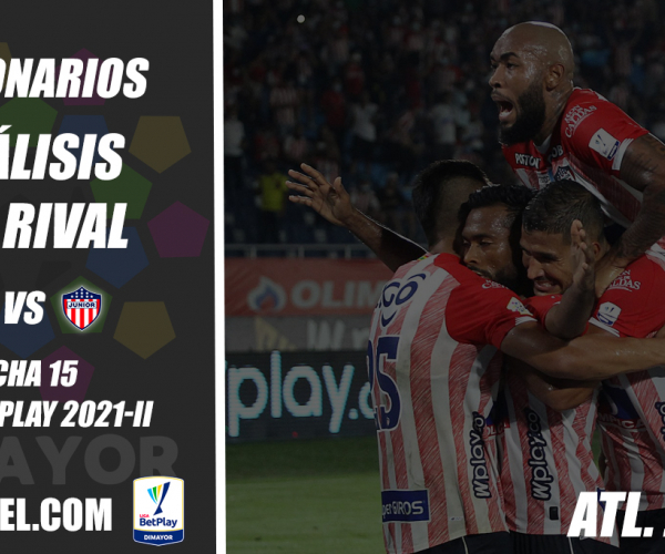 Millonarios análisis, del rival: Junior de Barranquilla (Fecha 15, Liga 2021-II)