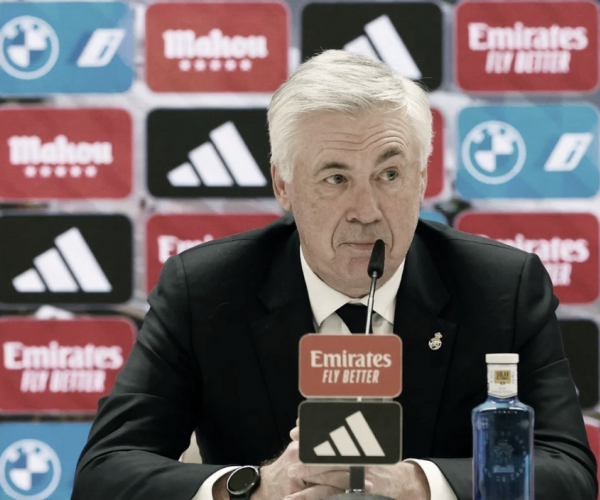 Ancelotti: “Creo que el árbitro toma las decisiones correctas”