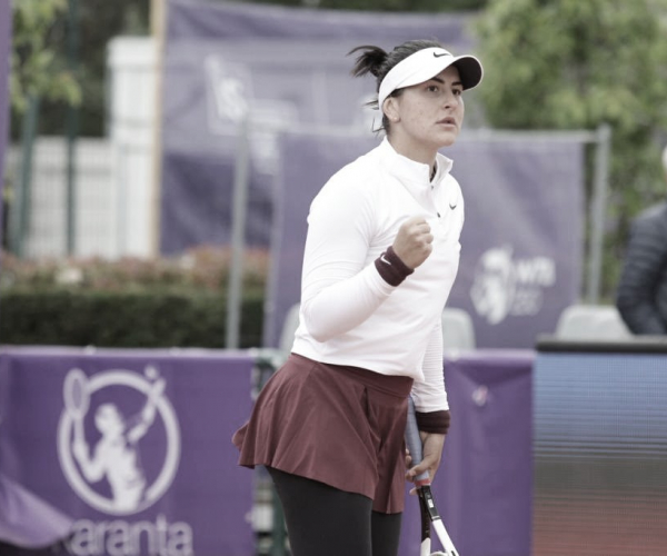 Andreescu vence Zanevska, mas anuncia desistência do WTA de Strasbourg na sequência