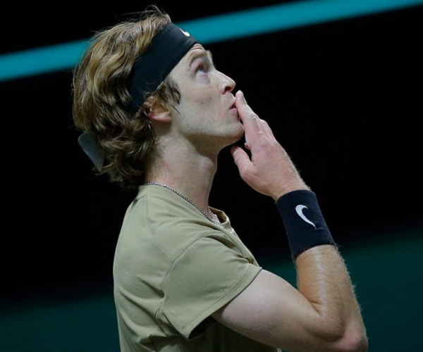 ATP Rotterdam: Andrey Rublev talks about improving his game after first-round victory