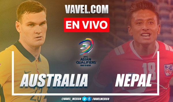 Resumen y goles: Australia 3-0 Nepal en Eliminatorias AFC para el Mundial Catar 2022