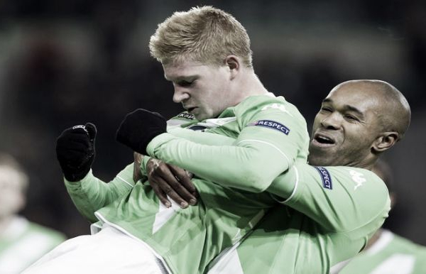Liga Europa: Wolfsburgo vira Inter ao contrário com bis De Bruyne