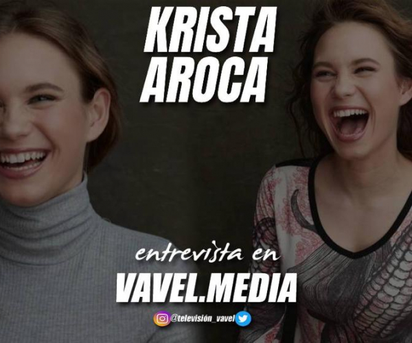 Entrevista Krista Aroca: "El contacto con mi personaje ha sido maravilloso, porque me he enamorado y me gusta un montón"