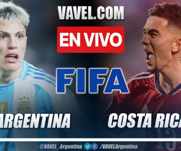 Goles y resumen del Argentina 3-1 Costa Rica en Partido Amistoso 2024