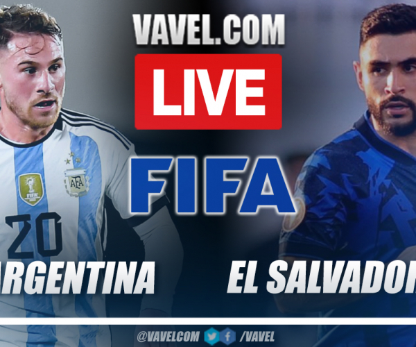 Summary: Argentina 3-0 El Salvador in International Friendly Match