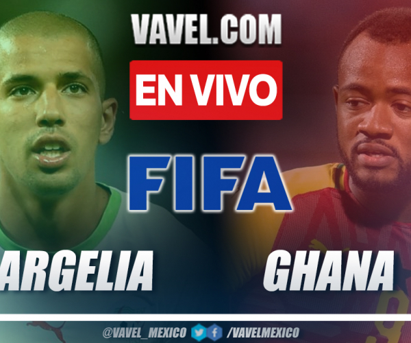 Resumen y goles: Argelia 3-0 Ghana en partido amistoso