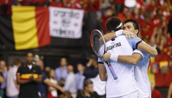 Davis Cup Semifinals: Argentina Takes 2-1 Lead Over Belgium