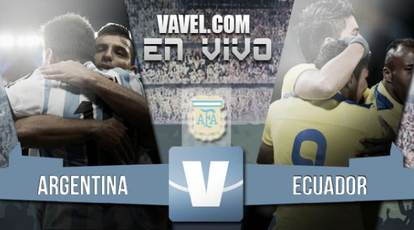 Resultado Argentina - Ecuador por Fecha FIFA 2015 (2-1)