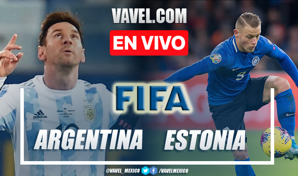 Goles y Resumen del Argentina 5-0 Estonia en Partido Amistoso 2022