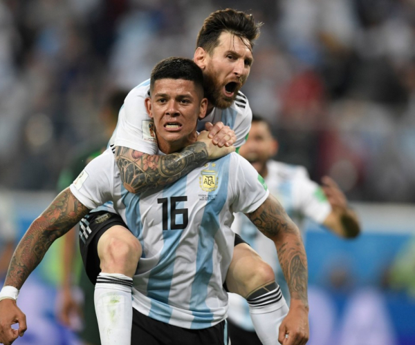 Gol Dramatis Rojo Bawa Argentina ke 16 Besar Piala Dunia 2018