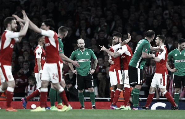 FA Cup, l'Arsenal spezza il sogno del Lincoln: all'Emirates finisce 5-0