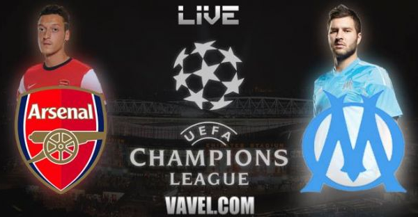 Live Arsenal - Marseille, le match en direct