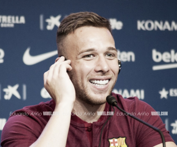 Arthur: "Siempre deseé jugar en el Barça"