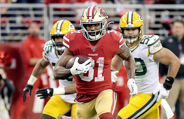Green Bay Packers 20-37 San Francisco 49ers: Mostert's four touchdowns secure 49ers Super Bowl spot