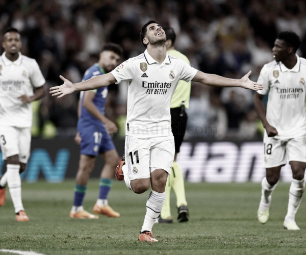 Asensio: "El gol nos ayuda a afrontar el partido del miércoles"