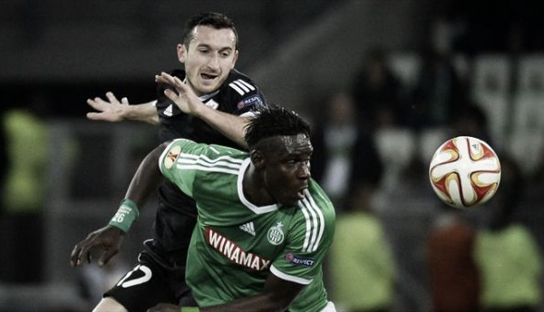 Saint-Étienne apenas empata com o Qarabag e se complica no Grupo F da Europa League