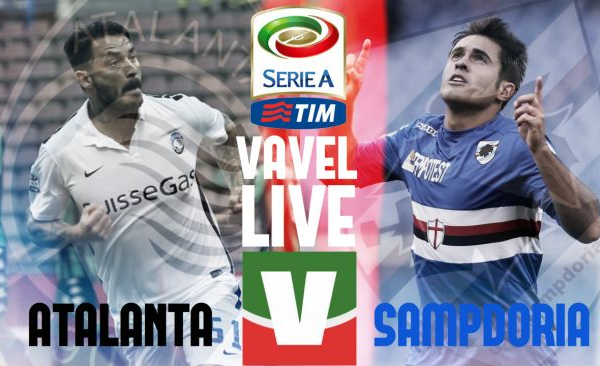 Risultato Atalanta - Sampdoria, partita di Serie A 2015/16: volano i bergamaschi, 2-1 sui doriani