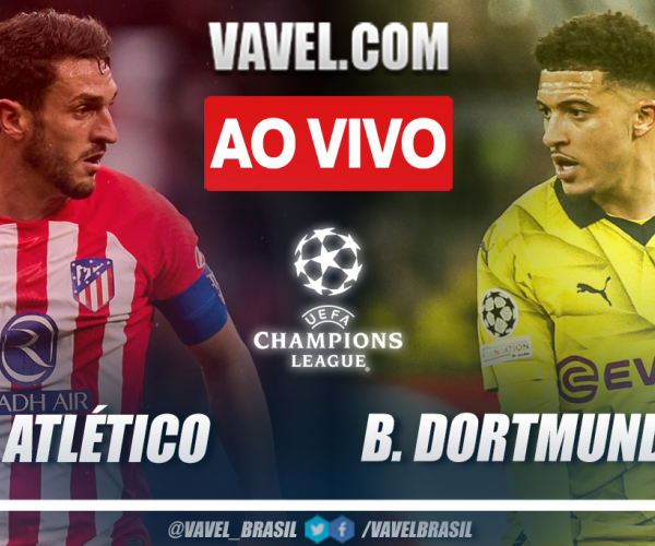 Gols e melhores momentos de Atlético Madrid 2x1 Dortmund em UEFA Champions League 2023-24