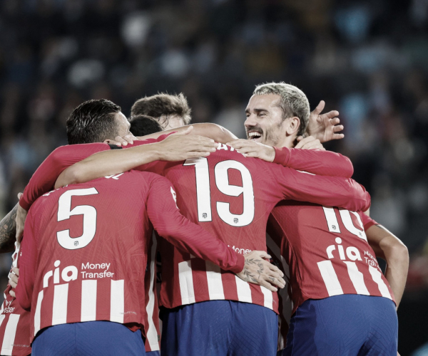 Hat-trick de Griezmann garante vitória do Atlético de Madrid sobre Celta de Vigo