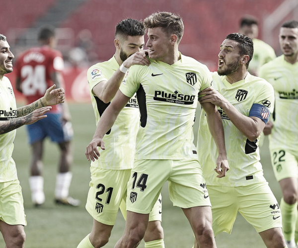 Fora de casa, Atlético de Madrid vence Granada em La Liga