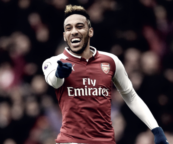 Pierre-Emerick Aubameyang rompe récord con Arsenal