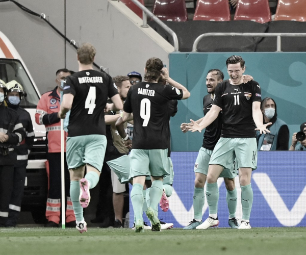 Áustria bate estreante Macedônia do Norte e vence primeira na história da Eurocopa