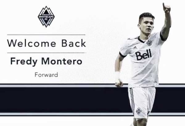Freddy Montero vuelve a
Whitecaps FC