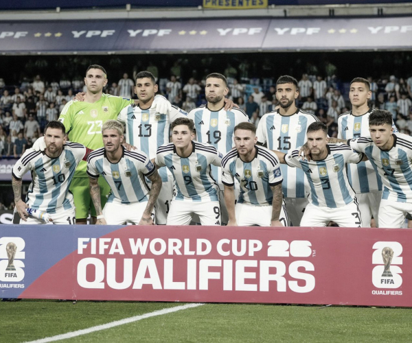 Uno por uno de Argentina vs Uruguay