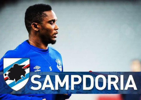 Eto'o : Objectif Ligue des Champions avec la Sampdoria
