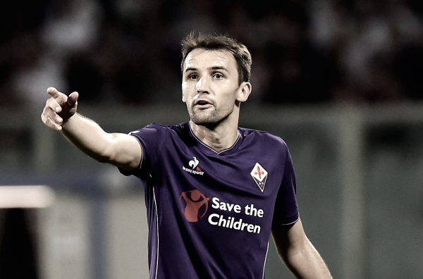 Fiorentina, infortunio Badelj: lesione all'adduttore, salta la Lazio