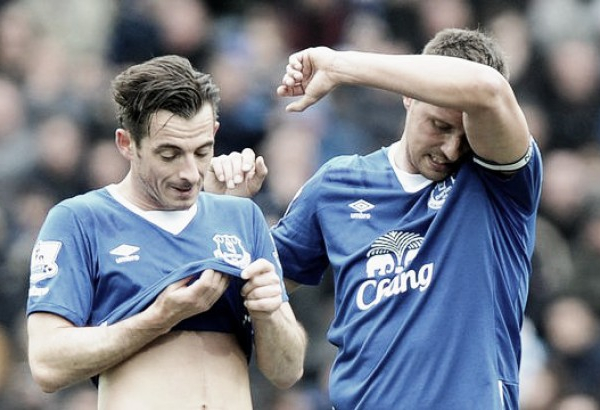 Leighton Baines admits Everton lack chemistry