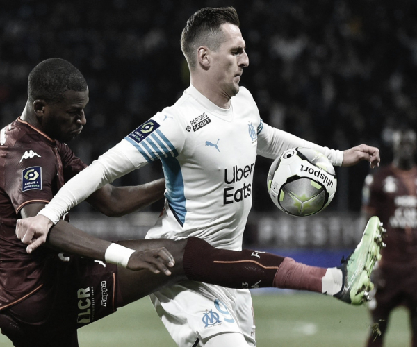 Olympique de Marseille domina Metz fora de casa e vence pela Ligue 1