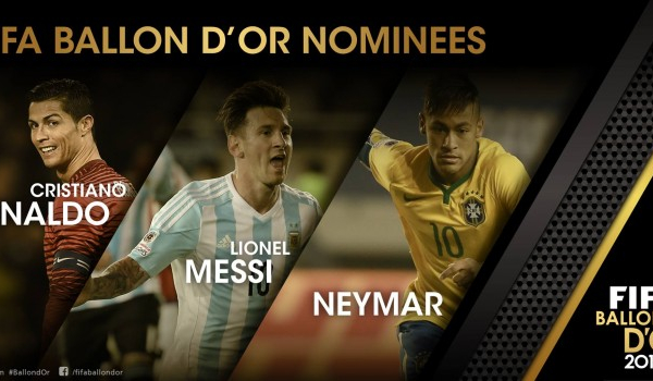 Messi, Ronaldo ou Neymar: Fifa escolhe vencedores da Bola de Ouro 2015