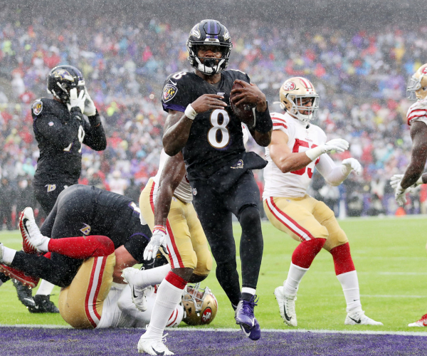 Previa Baltimore Ravens vs San Francisco 49ers: último partido navideño