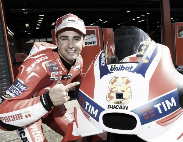 Barberá volverá a pilotar la Ducati de Ianonne en Australia