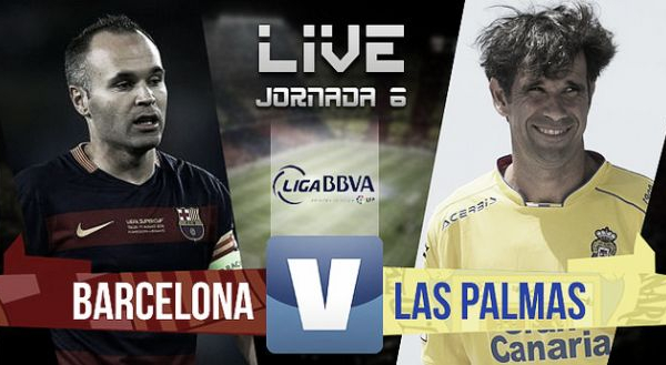 Resultado Barcelona - Las Palmas en la Liga BBVA 2015 (2-1)