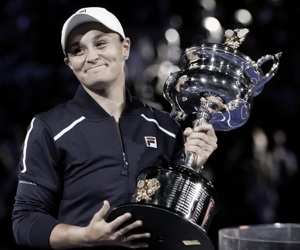 Barty cita sonho realizado ao vencer Australian Open: "Orgulhosa de ser australiana"
