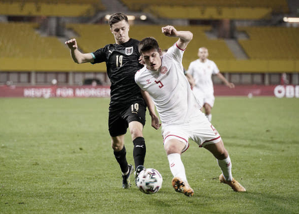 Resumen Austria vs Dinamarca en la UEFA Nations League 2022 (1-2) 