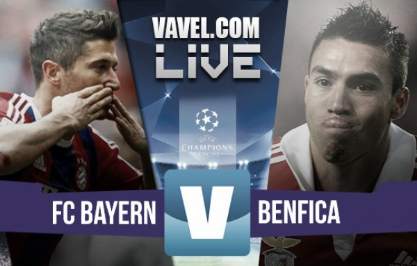 Terminata Bayern Monaco - Benfica in Champions League 2016 (1-0): decide Vidal