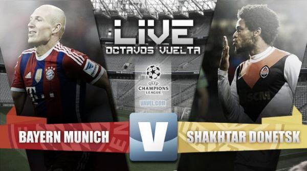 Live Bayern Monaco - Shakhtar Donetsk in risultato partita Champions League (7-0)