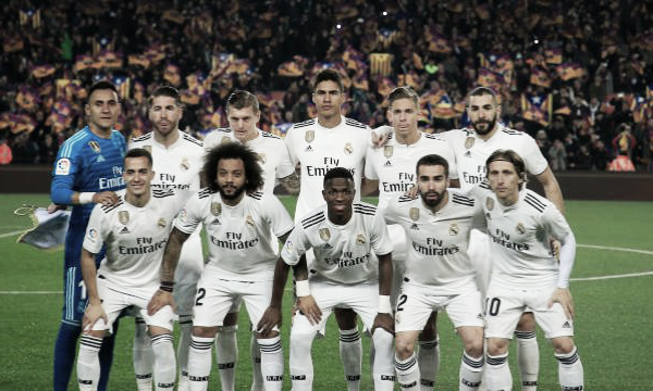 Barcelona- Real Madrid: puntuaciones del Real Madrid en ida semifinales de Copa del Rey 2019