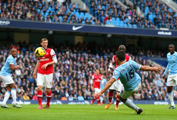 Risultato Manchester City 6-3 Arsenal: partita di Premier League 2014