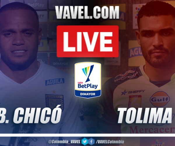 Resumen Boyacá Chicó vs Deportes Tolima (2-1) en la fecha 11 por la Liga BetPlay 2021-I