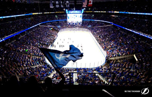 Tampa Bay Lightning terá maior público na próxima temporada da NHL