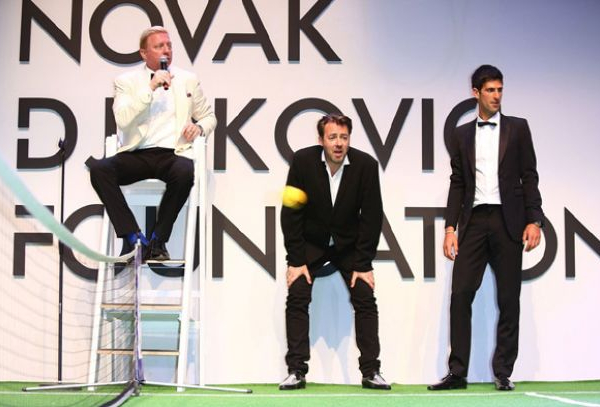Boris Becker coach de Novak Djokovic