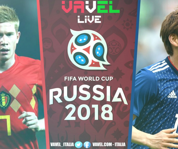 Terminata Belgio - Giappone, LIVE Mondiali Russia 2018 (3-2): Chadli-gol, Devils ai quarti nel recupero