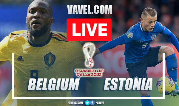 Goals and Highlights: Belgium 3-1 Estonia in Qatar World Cup Qualifiers 2022