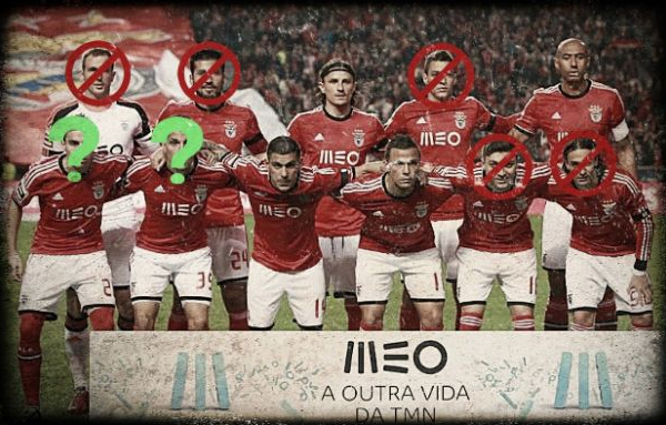 Benfica 2014/2015: A debandada do onze campeão?