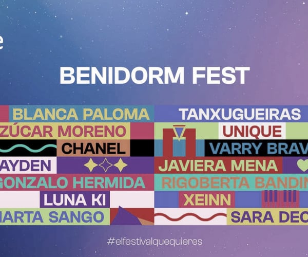 Conocemos el cartel del Benidorm Fest