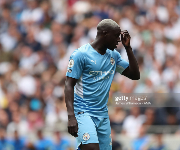 Manchester City suspend Benjamin Mendy following police charges